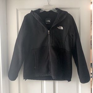 North Face Fleece, hooded, full zip